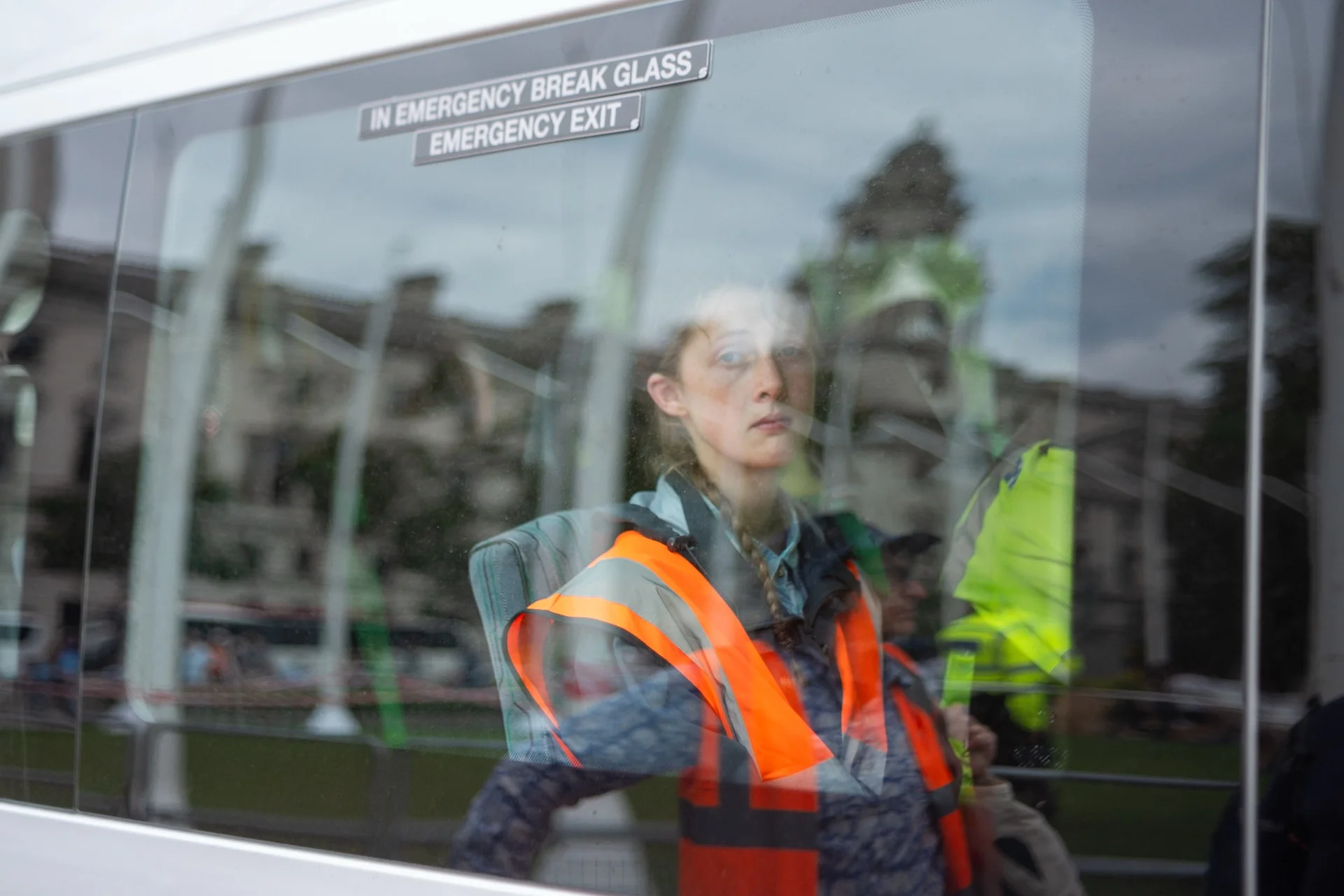 Cressida Gethin arrested during a Just Stop Oil protest, London 2024 - Luv - Vincenzo Lullo | Documentary Photography