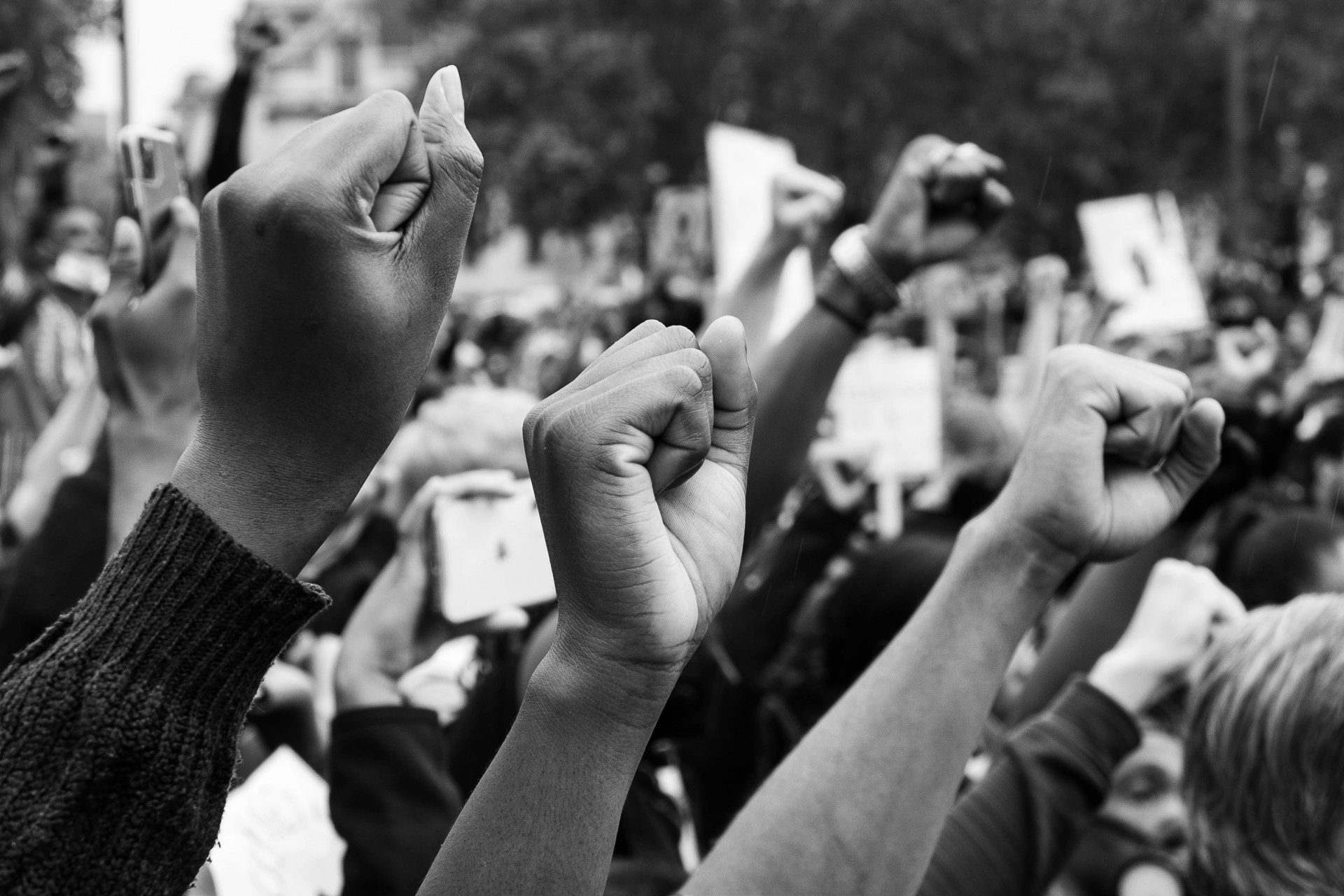 Documentary photography of social movements and civil rights activism