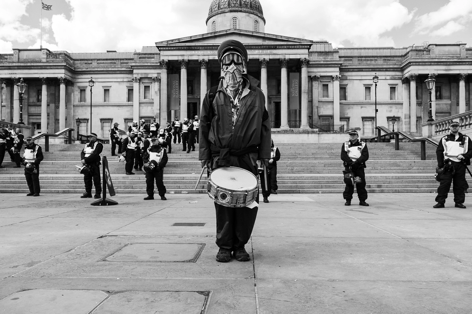BLM protest at Trafalgar Square, London - Photo documentary | Leica V-Lux | 25mm f/4.0 | 1/460s | ISO 125